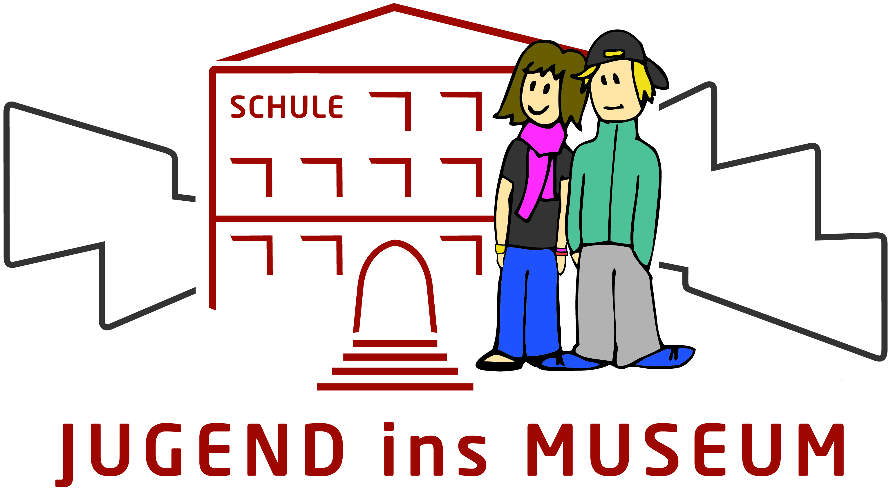 Jugend ins Museum Logo